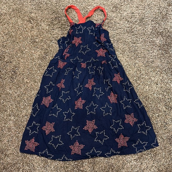 Colorful Striped Kids Dress - Picture 4 of 4